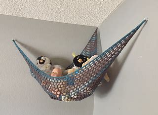 Ravelry: Stuffed Animal Storage Hammock pattern by Erin Fuentes