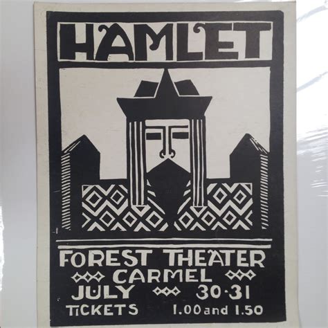 Hamlet poster – Carl Cherry Center for the Arts