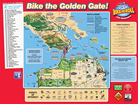 San Francisco Bike Map - San Francisco • mappery