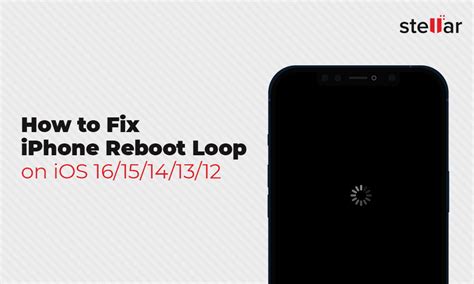 How to Fix iPhone Reboot Loop on iOS 17/16/15/14/13/12 | Stellar