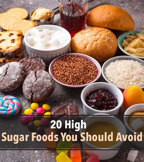 22 High-Sugar Foods You Should Avoid If You Have Diabetes