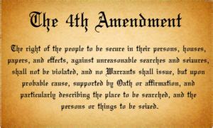 Know Your Rights: Part 1.1 - The Fourth Amendment - Search & Seizure ...