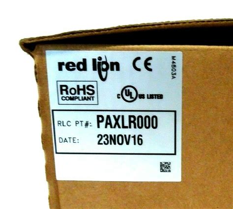 NEW RED LION CONTROLS PAXLR000 PANEL METER - SB Industrial Supply, Inc.