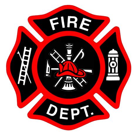 Fireman Bage New Red Hat Cut Free Images At Clker Com Vector Clip Firefighter Logo, Firefighter ...