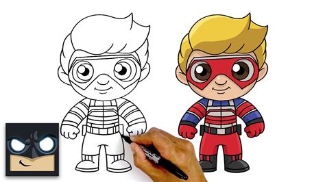 How To Draw Kid Danger | Henry Danger - YouTube