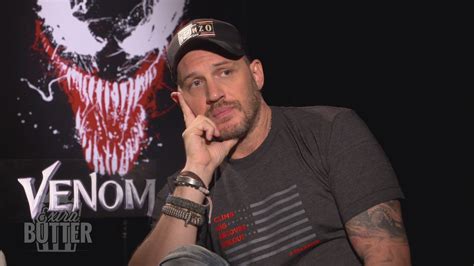 Tom Hardy lets everyone know he "is funny" in awkward 'Venom' interview ...