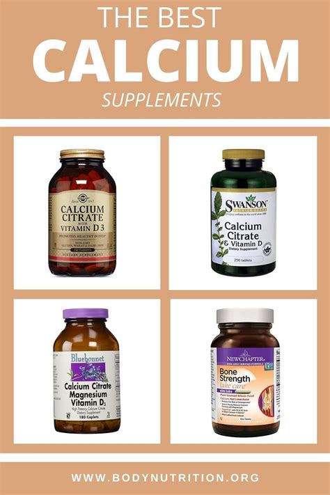 The Best Calcium Supplements for Women | Calcium supplements, Best ...