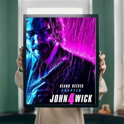 John Wick 4 Poster High Quality Poster John Wick Poster