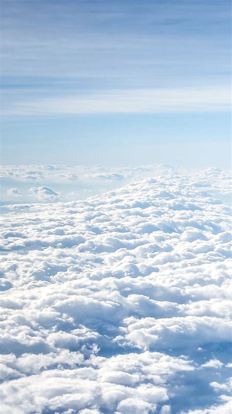 clouds in a blue sky | Blue sky wallpaper, Blue sky clouds, Sky aesthetic