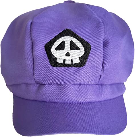 LSHUQING SMG4 Costume Hat Anime Adult Unisex Cosplay Cap (Purple ...