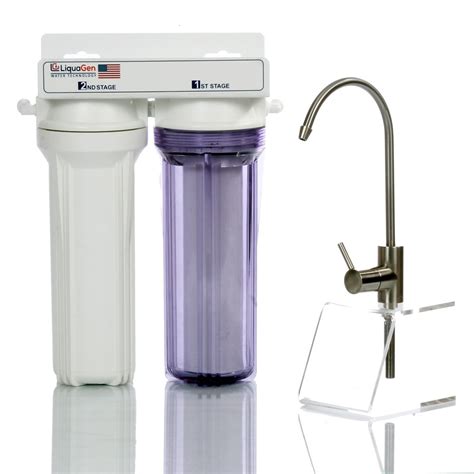 Under Sink Water Filter 2 Stage Sediment Filter & Carbon Filter: Amazon.co.uk: DIY & Tools