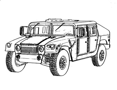 Humvee clipart - Clipground