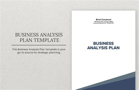 Business Analysis Plan Template in Pages, Word, Google Docs - Download ...