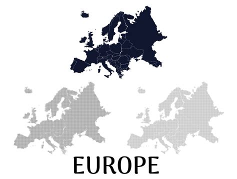 Europe Map Vector Free at Vectorified.com | Collection of Europe Map ...