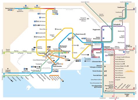 Naples Metro Map : r/MapPorn