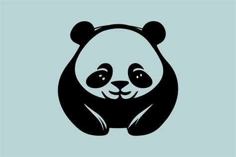 Panda Logo Design Graphic by SK BARMAN · Creative Fabrica