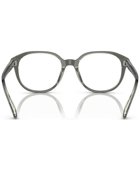 COACH Women's Round Eyeglasses, HC6209U 52 - Macy's