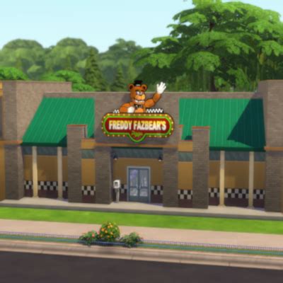 Freddy Fazbear's Pizza Place - FNaF - The Sims 4 Rooms / Lots - CurseForge