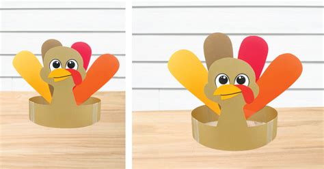 Turkey Headband Craft For Kids [With Free Template]