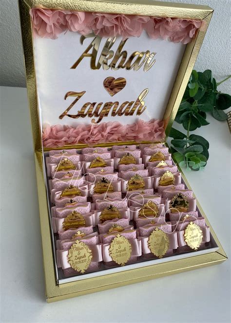 Chocolate Gift Boxpersonalized Chocolatepersonalized Wedding - Etsy