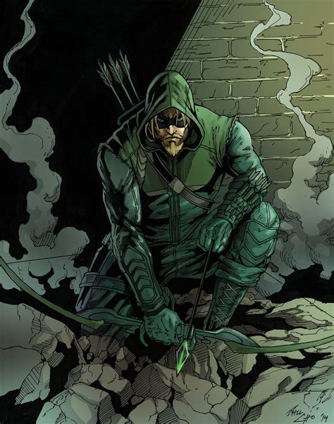 The [Green] Arrow by phil-cho.deviantart.com on @deviantART | Arqueiro verde, Arqueiro ...