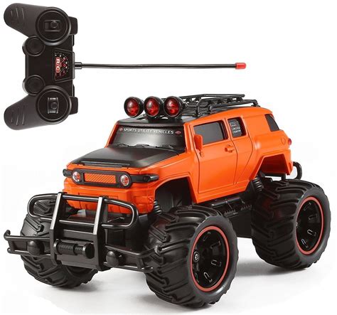 RC Monster Truck Toy Remote Control RTR Electric Vehicle Off Road High ...