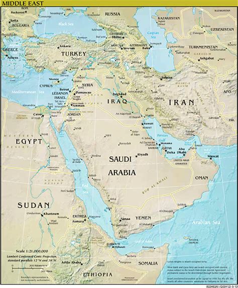 Maps 1: Middle East, Ottoman Empire, World