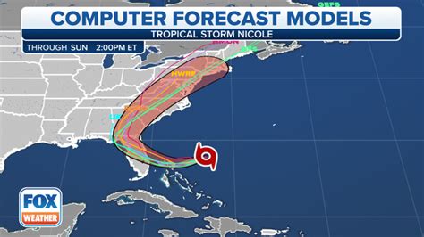 What are spaghetti plots, and why are they used to forecast hurricanes ...