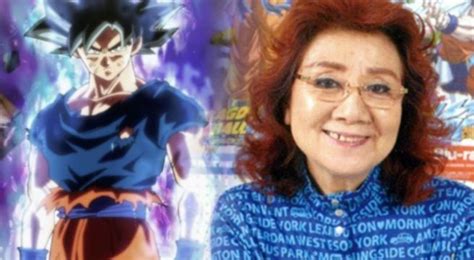 Goku's Japanese Voice Actress Awarded Lifetime Honor : anime