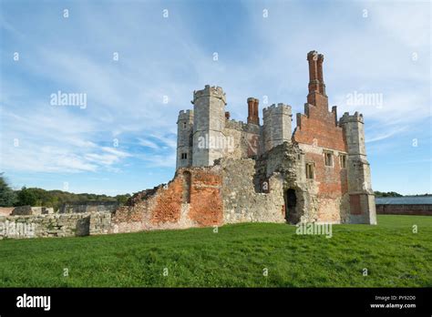 Titchfield Abbey, a historic landmark owned by English Heritage, in ...