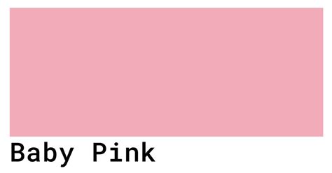 Baby Pink Color Codes - The Hex, RGB and CMYK Values That You Need