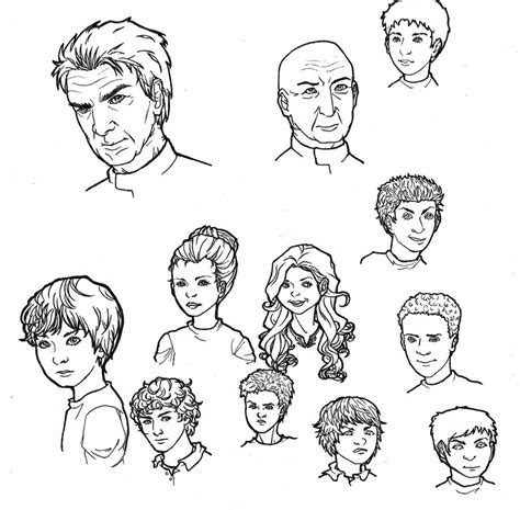 Ender's Game Cast Revisted by ceres-de-rehka on DeviantArt