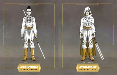 Concept art for Orla Jareni, the Umbaran Jedi Wayseeker from Claudia ...