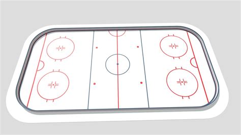 Cartoon Ice Hockey Rink - Buy Royalty Free 3D model by Philip Storm ...