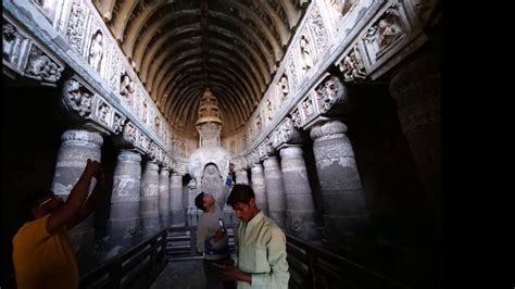 UNESCO AJANTA CAVES, 1, 2, 4, 10, 26 - YouTube