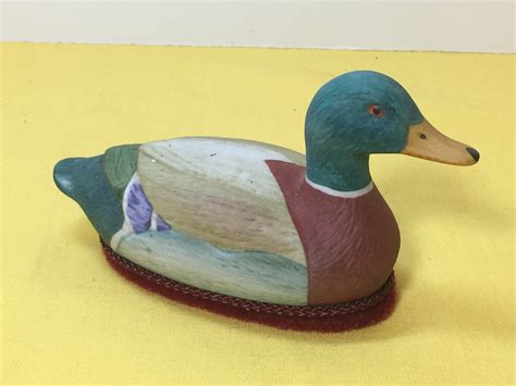 Vintage Mr. May Ceramic Duck, Hand Painted 83 Duck Decoy, Porcelain ...