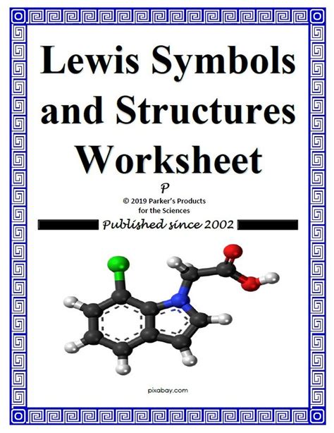 Lewis Symbols and Structure Worksheet - Amped Up Learning Chemistry ...