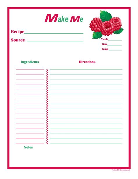 42 Perfect Cookbook Templates [+Recipe Book & Recipe Cards]