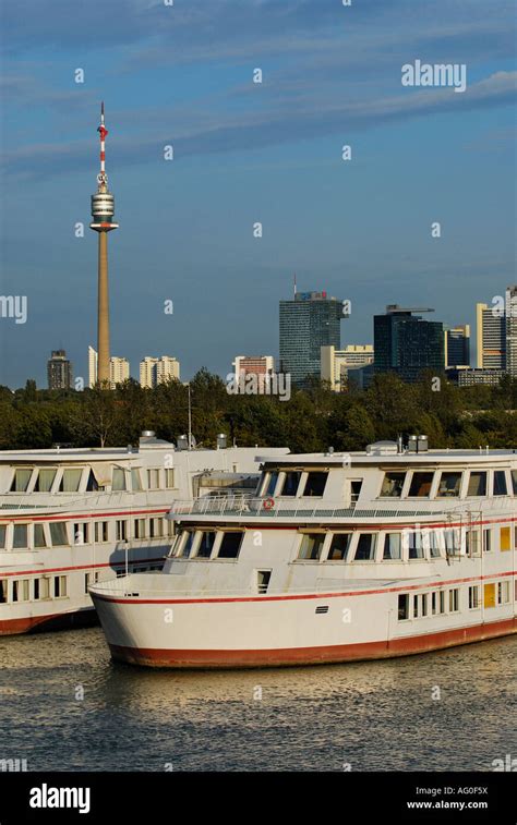 VIENNA. DANUBE RIVER, AUSTRIA Stock Photo - Alamy