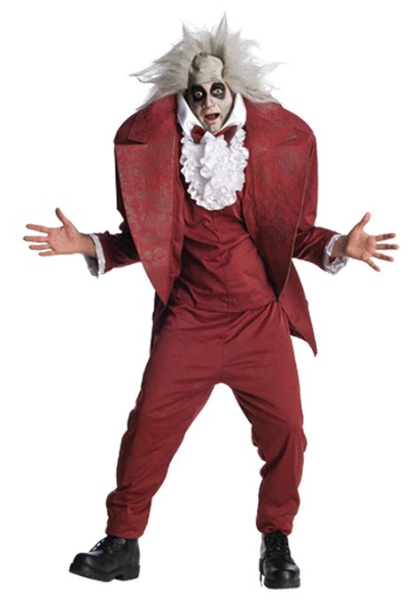 Shrunken Head Beetlejuice Costume for Adults