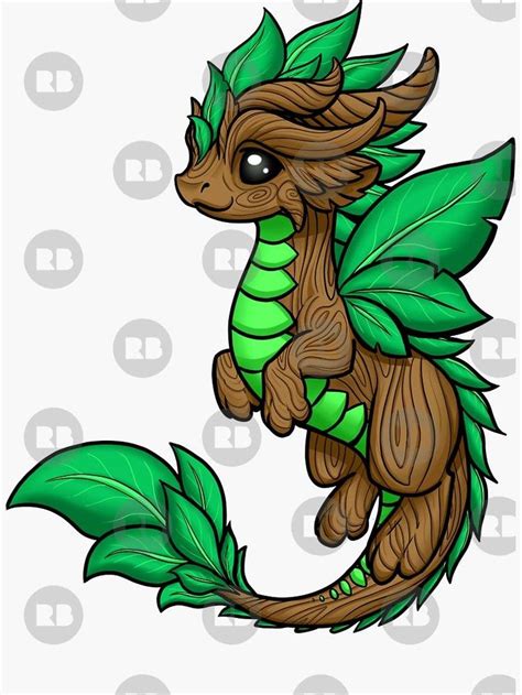 "Earth Dragon" Sticker by bgolins | Redbubble | Easy dragon drawings ...