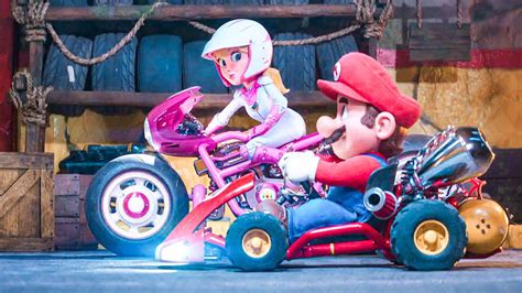 Peach and mario mario on karts by LightReading2 on DeviantArt