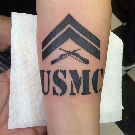 75 Cool USMC Tattoos - Meaning, Policy and Designs (2019)