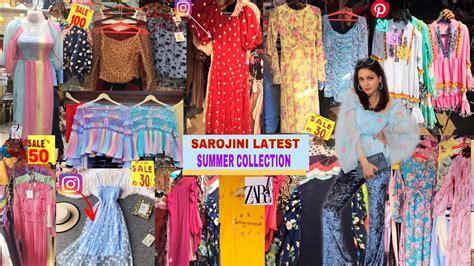 SAROJINI NAGAR MARKET DELHI /SAROJINI CLOTHS ONLINE SALE /SAROJINI HAUL ...