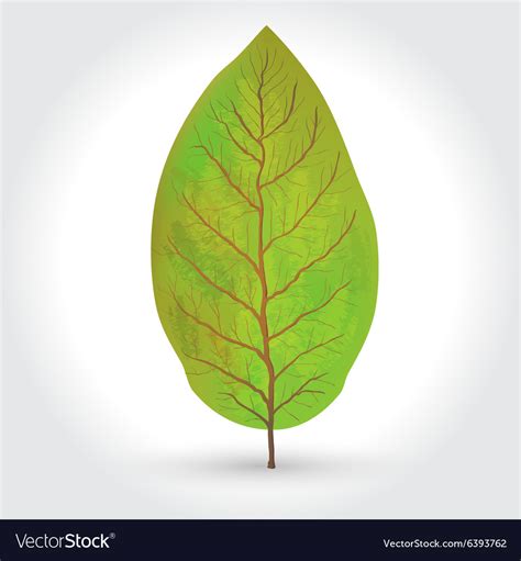 Tobacco leaf icon Royalty Free Vector Image - VectorStock