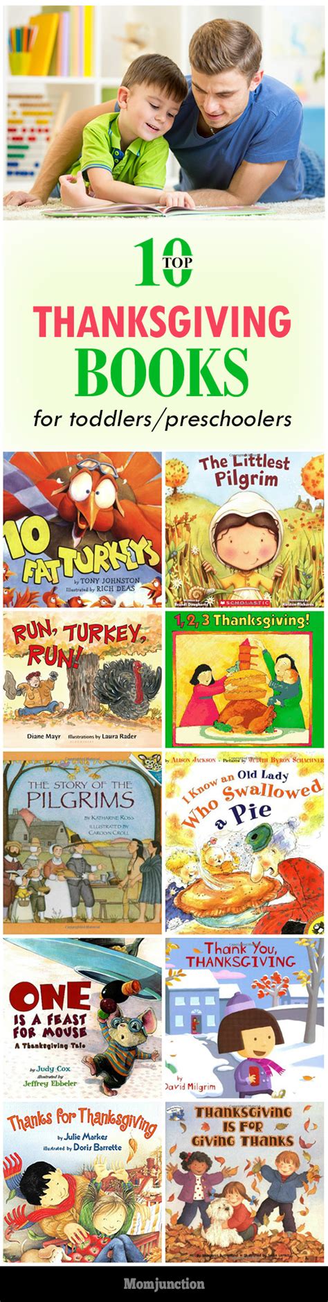 10 Best Thanksgiving Books For Toddlers/Preschoolers