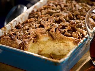 Paula Deen Cake Recipes: Baked French Toast Casserole with Maple Syrup