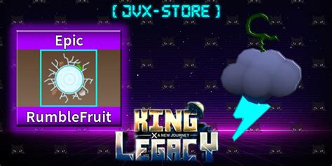 Beli Item Rumble Fruit / Goro - Goro No Mi [ King Legacy ] (Baca ...