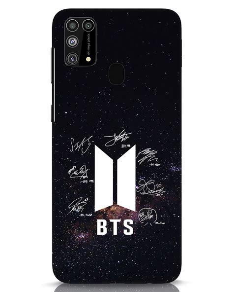 Buy Logo Bts Sign Samsung Galaxy M31 Mobile Cover Online in India at ...