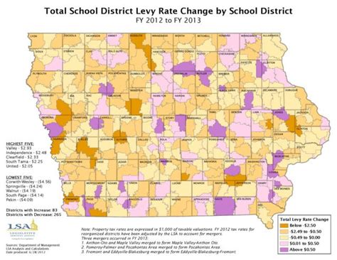 Iowa School Districts Map - Draw A Topographic Map